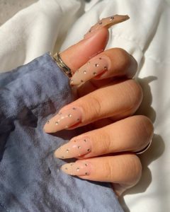 Rhinestone nail art designs