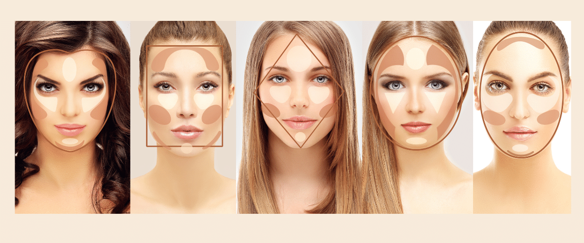 makeup for different face shapes