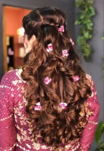 20 Trendy Indian Hairstyles for Reception - Glowalley