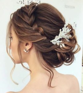 hairstyles for reception