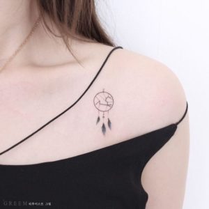 shoulder tattoos for girls