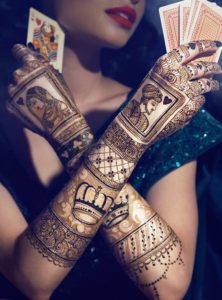 back hand henna designs