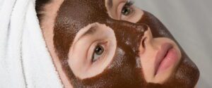 Homemade coffee face pack