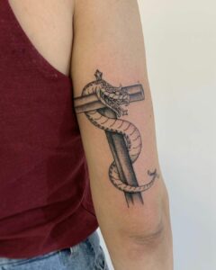 serpent tattoo design