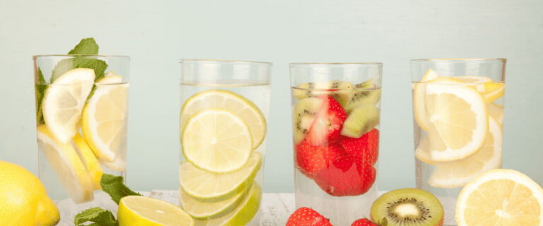 fruit infused water