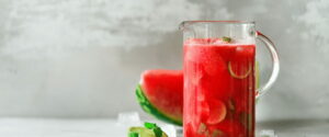 watermelon infused water 