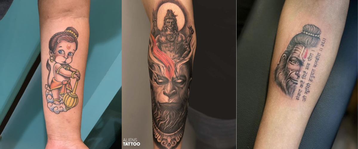 Hanuman Tattoo Designs
