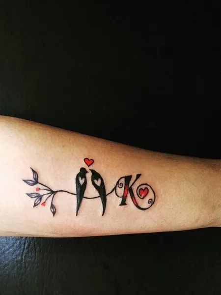 Love Tattoo Designs On Hand for a girl