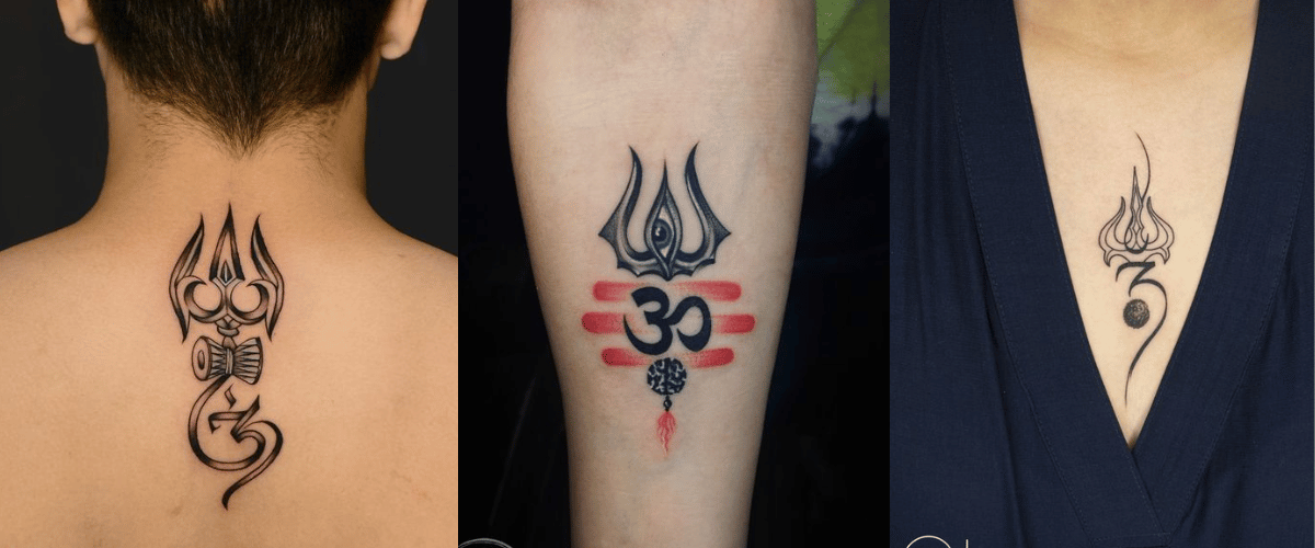 Om And Trishul Tattoo Ideas