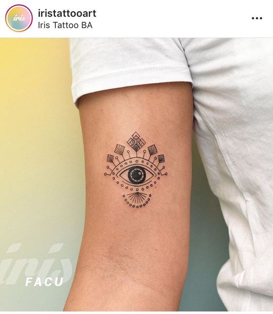 Evil Eye Tattoo