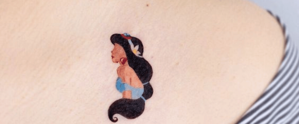 princess jasmine tattoo