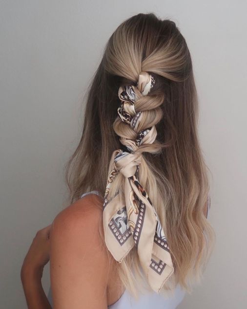 scarf hairstyles