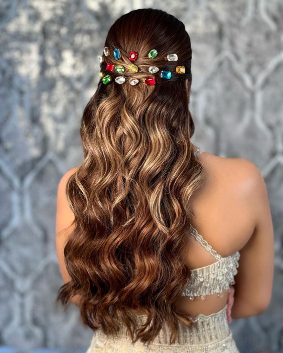 colorful beads Hairstyle 