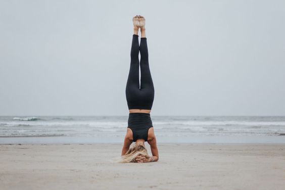 headstand good for hair growth yoga